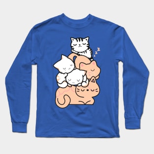 Sleepy Kitties Long Sleeve T-Shirt